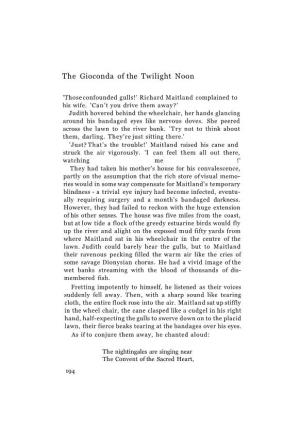 The Gioconda of the Twilight Noon