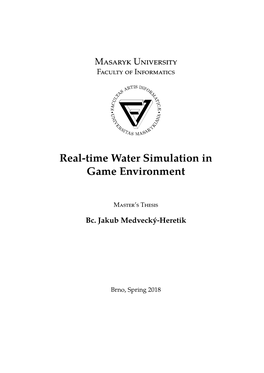Real-Time Water Simulation in Game Environment