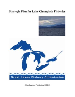 Strategic Plan for Lake Champlain Fisheries