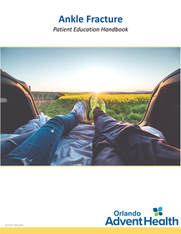 Ankle Fracture Patient Education Handbook