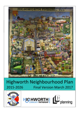 Highworth Neighbourhood Plan 2015-2026