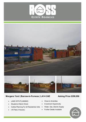 Morgans Yard | Barrow-In-Furness | LA14 2AE Asking Price £299,950