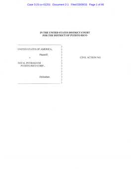 Case 3:15-Cv-01201 Document 2-1 Filed 03/09/15 Page 1 of 46