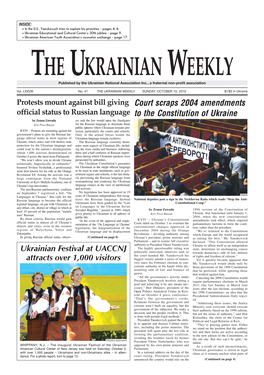 The Ukrainian Weekly 2010, No.41