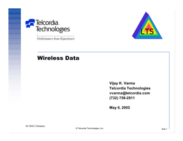 Wireless Data