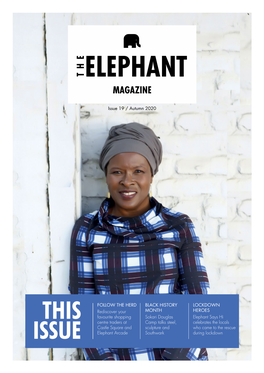 The Elephant Magazine Issue 19: Autumn 2020