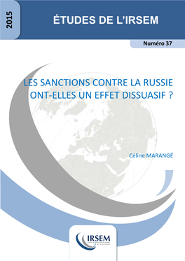(2015) Les Sanctions Contre La Russie Ont-Elles Un Effet Dissuasif