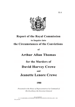 1980 Royal Commission of Inquiry