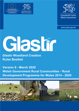 Glastir Woodland Creation Rules Booklet Version 9