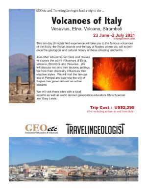 Volcanoes of Italy
