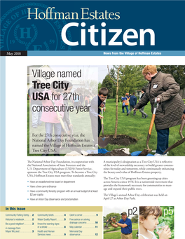 Village Named Tree City USA for 27Th Consecutive Year