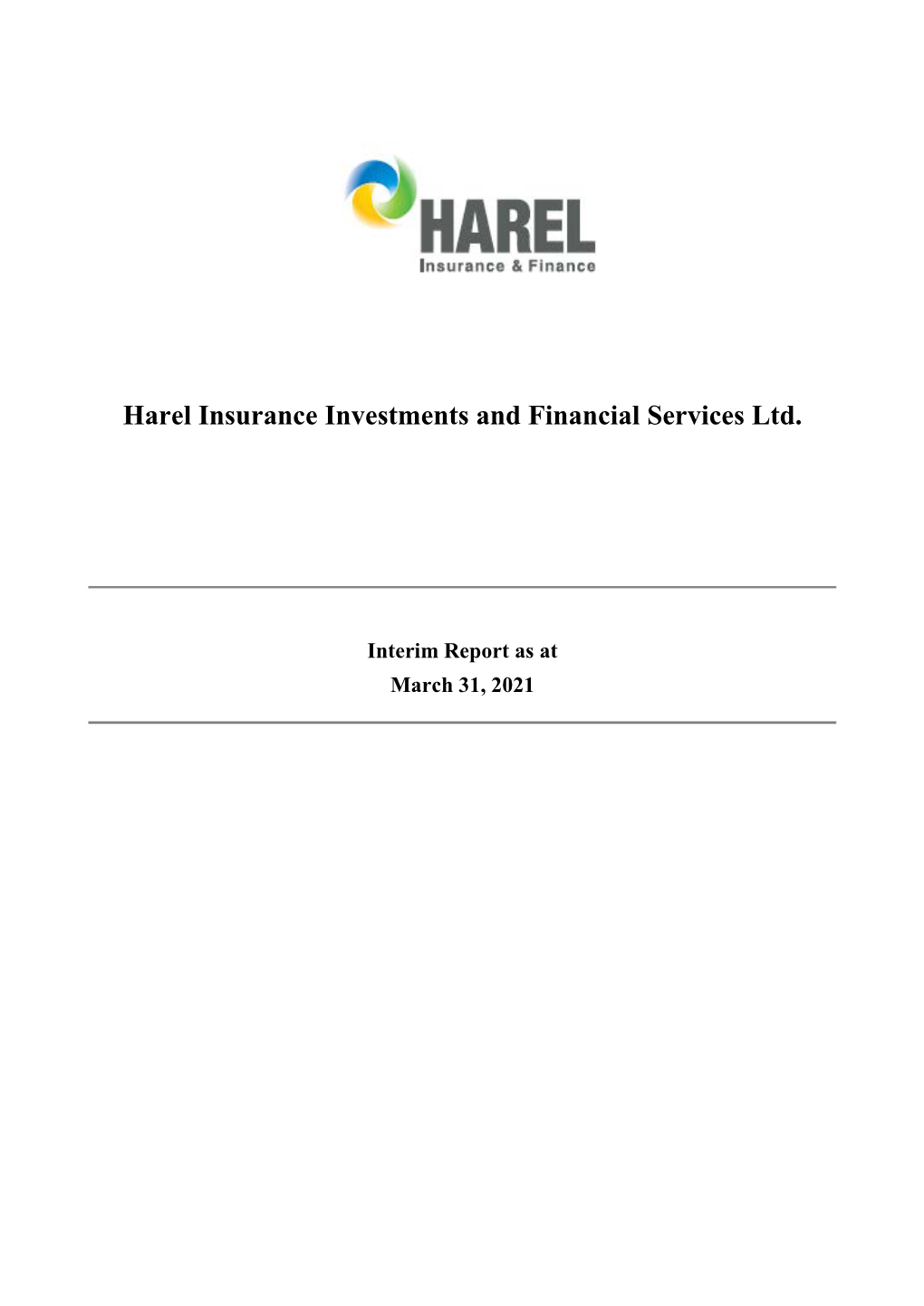 Harel Insurance Investments and Financial Services Ltd