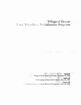 Village of Dexter Italization Program