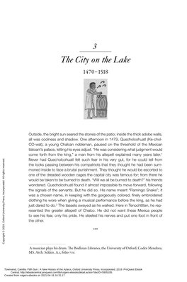 The City on the Lake 1470–1518