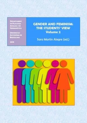 Gender and Feminism: Anglesa I De Germanística the Students’ View