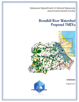 Broadkill River Watershed Proposed Tmdls
