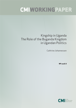 The Restoration of the Buganda Kingship