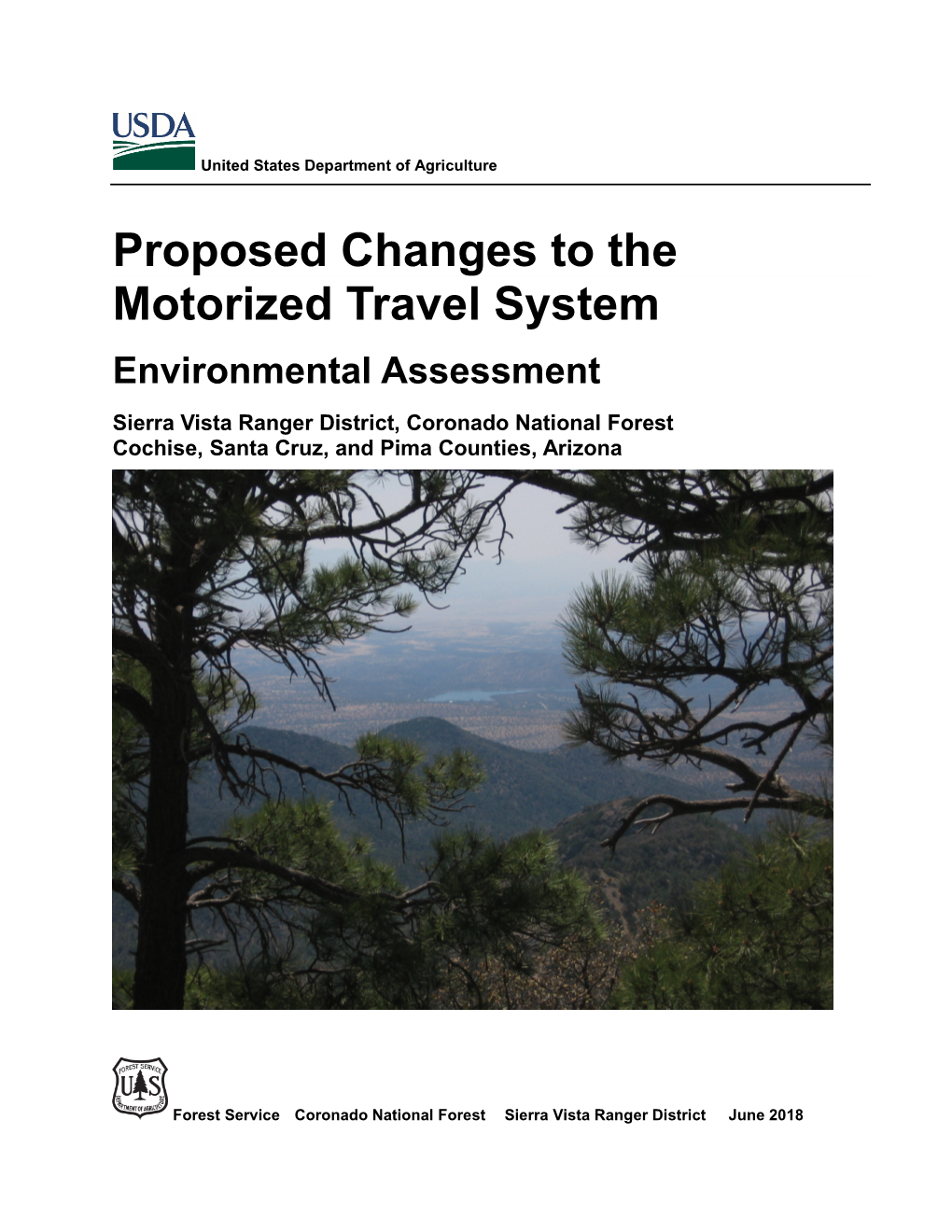 Proposed Changes to the Motorized Travel System Environmental