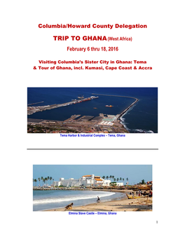 TRIP to GHANA(West Africa)