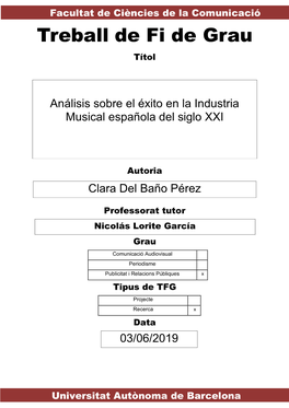 Treball De Fi De Grau Títol