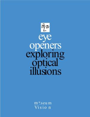 Eye Openers: Exploring Optical Illusions Provides an Enjoyable Learning Experience and Stimulates Interest in the Science of Vision