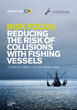 Reducing the Risk of Collisions with Fishing Vessels