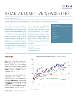 Asian Automotive Newsletter