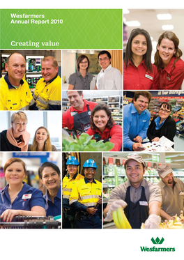 Wesfarmers Annual Report 2010