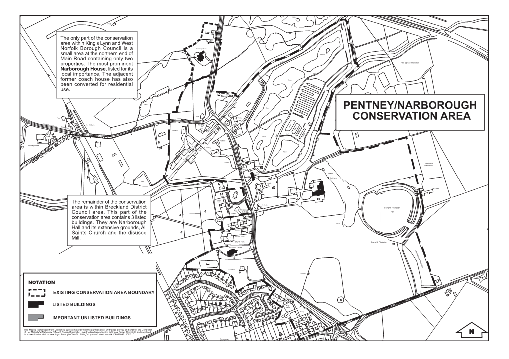 Pentney/Narborough Conservation Area