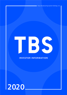 Investor Information 2020（3.1MB）