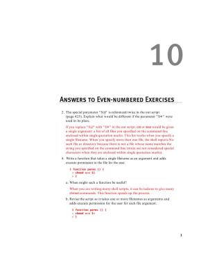 ANSWERS ΤΟ EVEN-Numbered EXERCISES