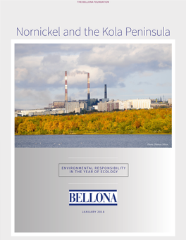 Nornickel and the Kola Peninsula