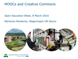 Moocs and Creative Commons