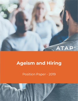 Ageism and Hiring