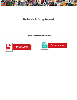 Radio Mirchi Song Request