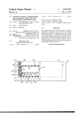 United States Patent (19) | 1 || 3,923,951 Pukszta, Jr