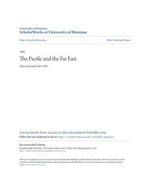 The Pacific and the Far East