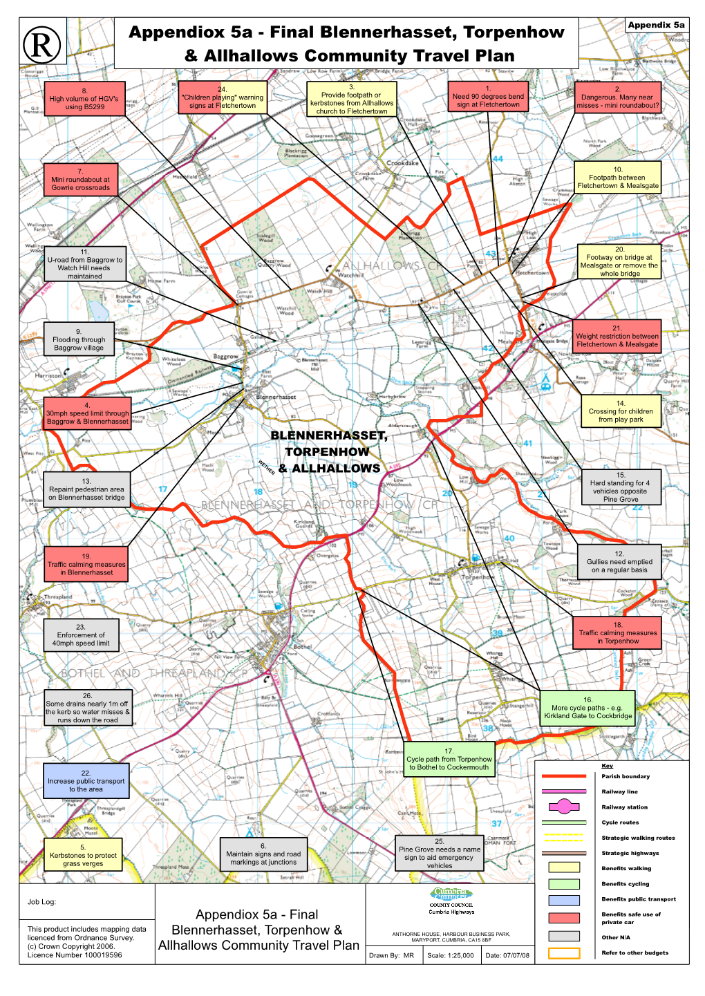 Final Blennerhasset, Torpenhow & Allhallows Community Travel Plan