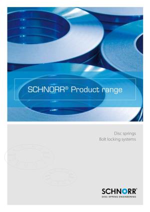 SCHNORR® Product Range