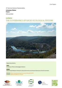 Goses the Governance of Socio-Ecological Systems