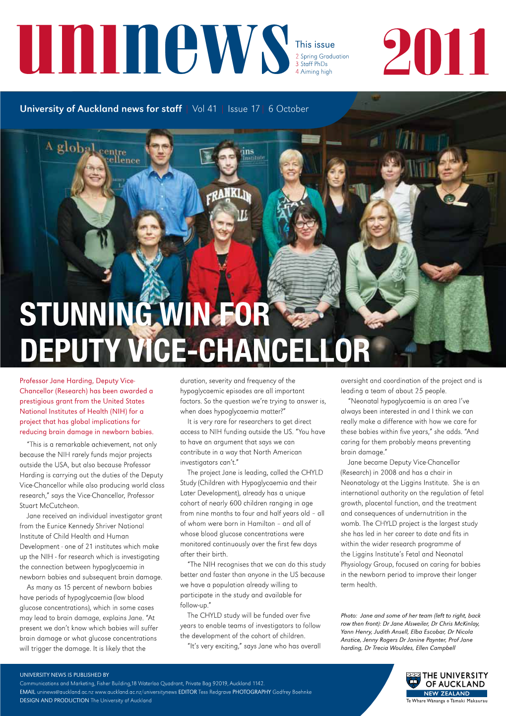 Stunning Win for Deputy Vice-Chancellor