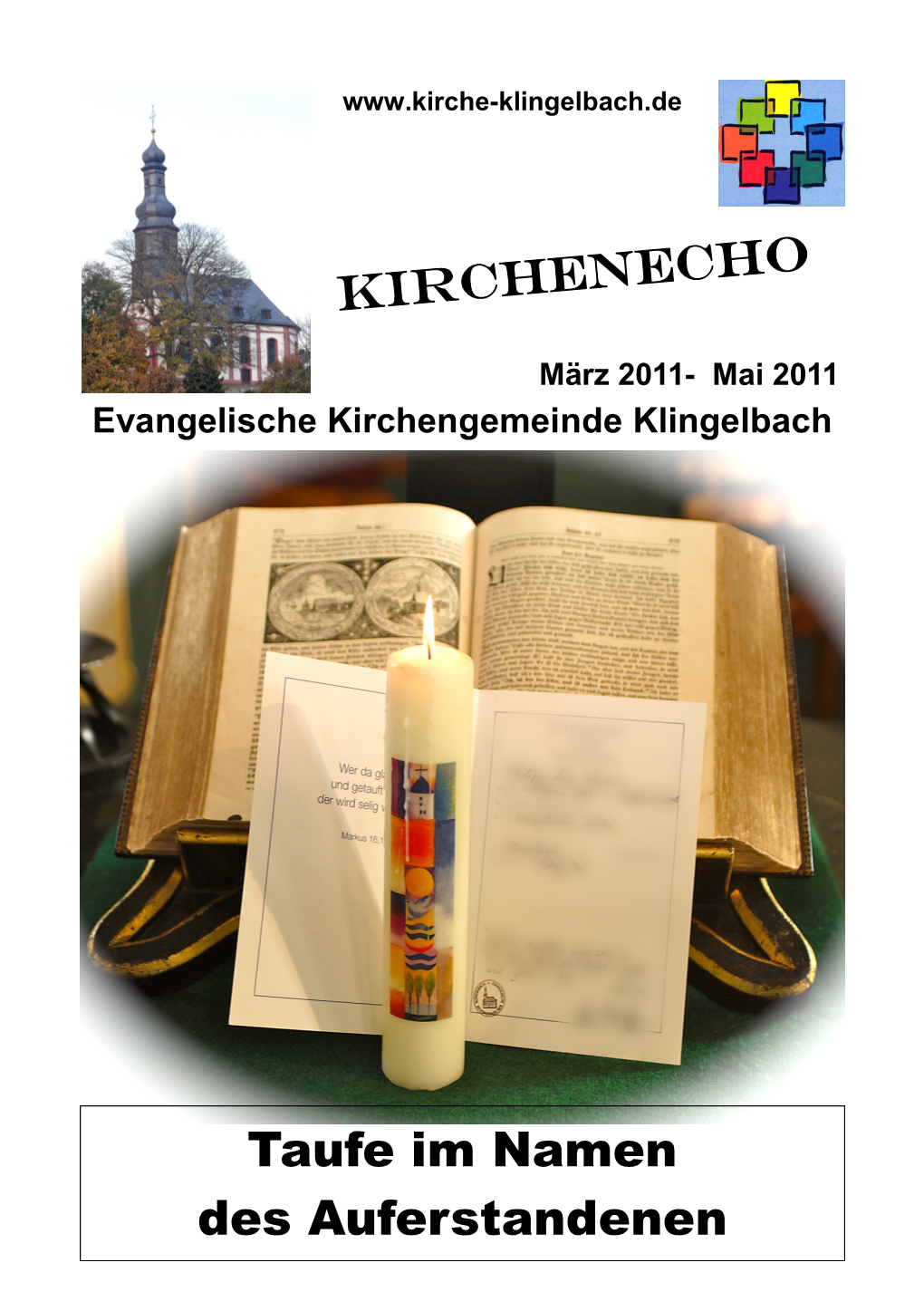 KIRCHENECHO Taufe Im Namen Des Auferstandenen