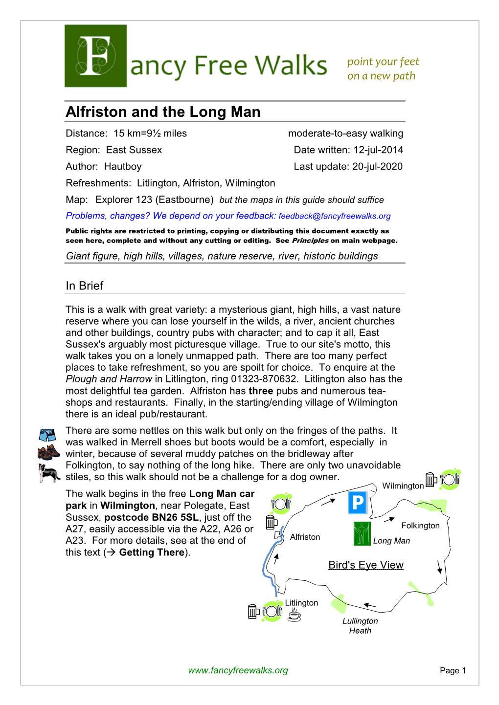 Alfriston and the Long