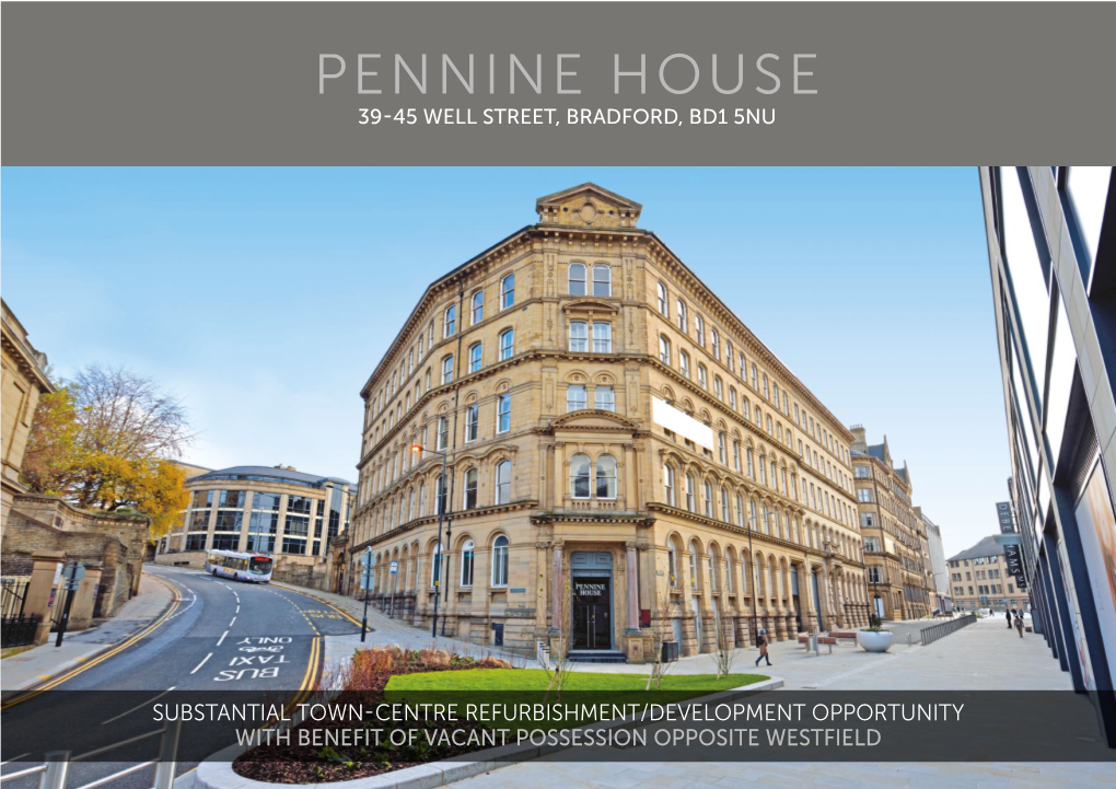 Pennine House 39-45 Well Street, Bradford, Bd1 5Nu