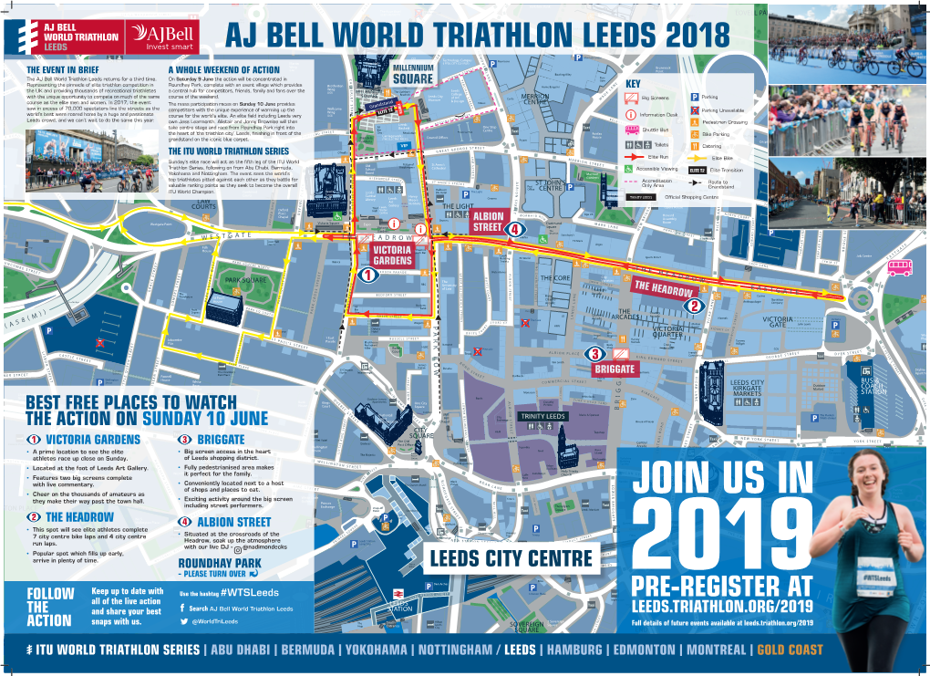 Aj Bell World Triathlon Leeds 2018