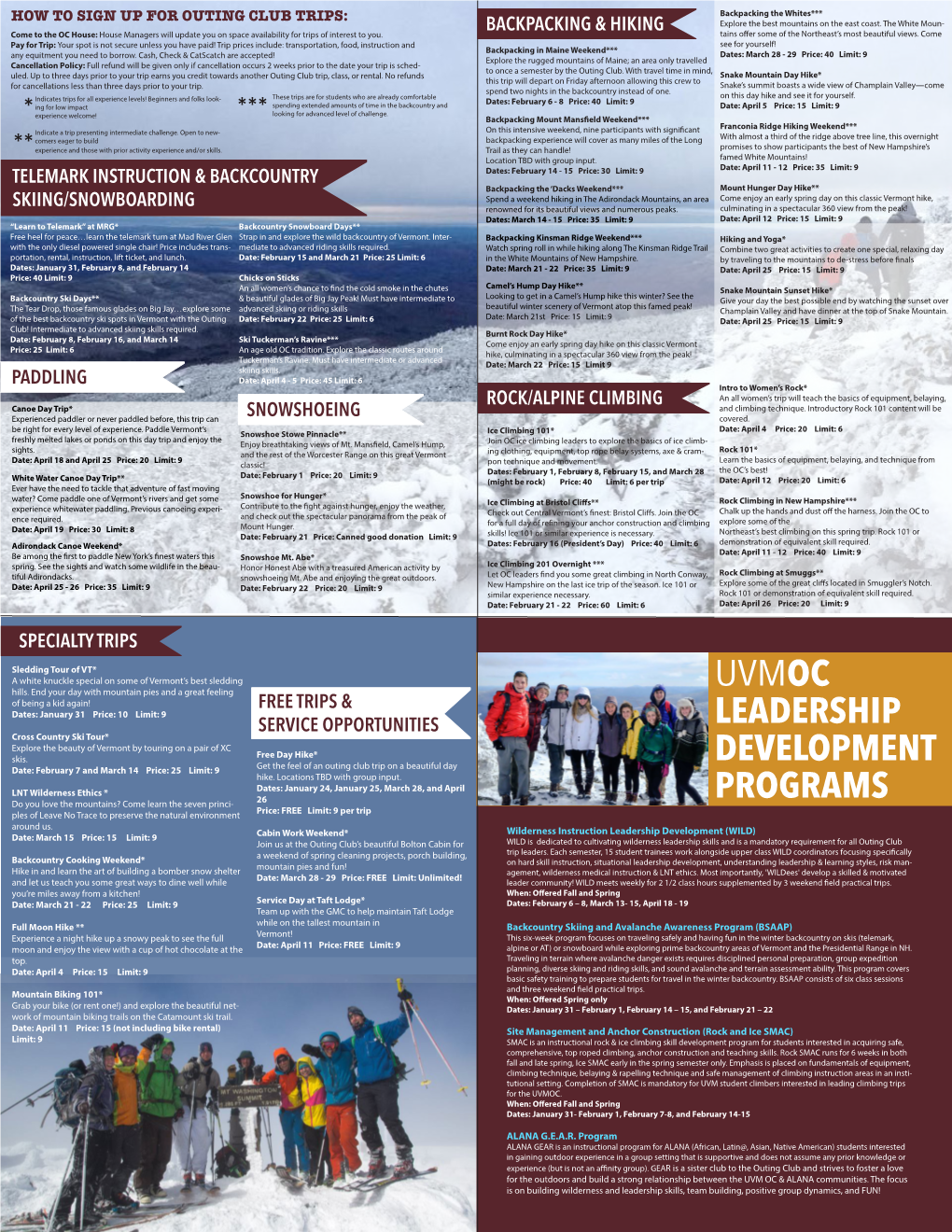 Uvmoc Leadership Development Programs