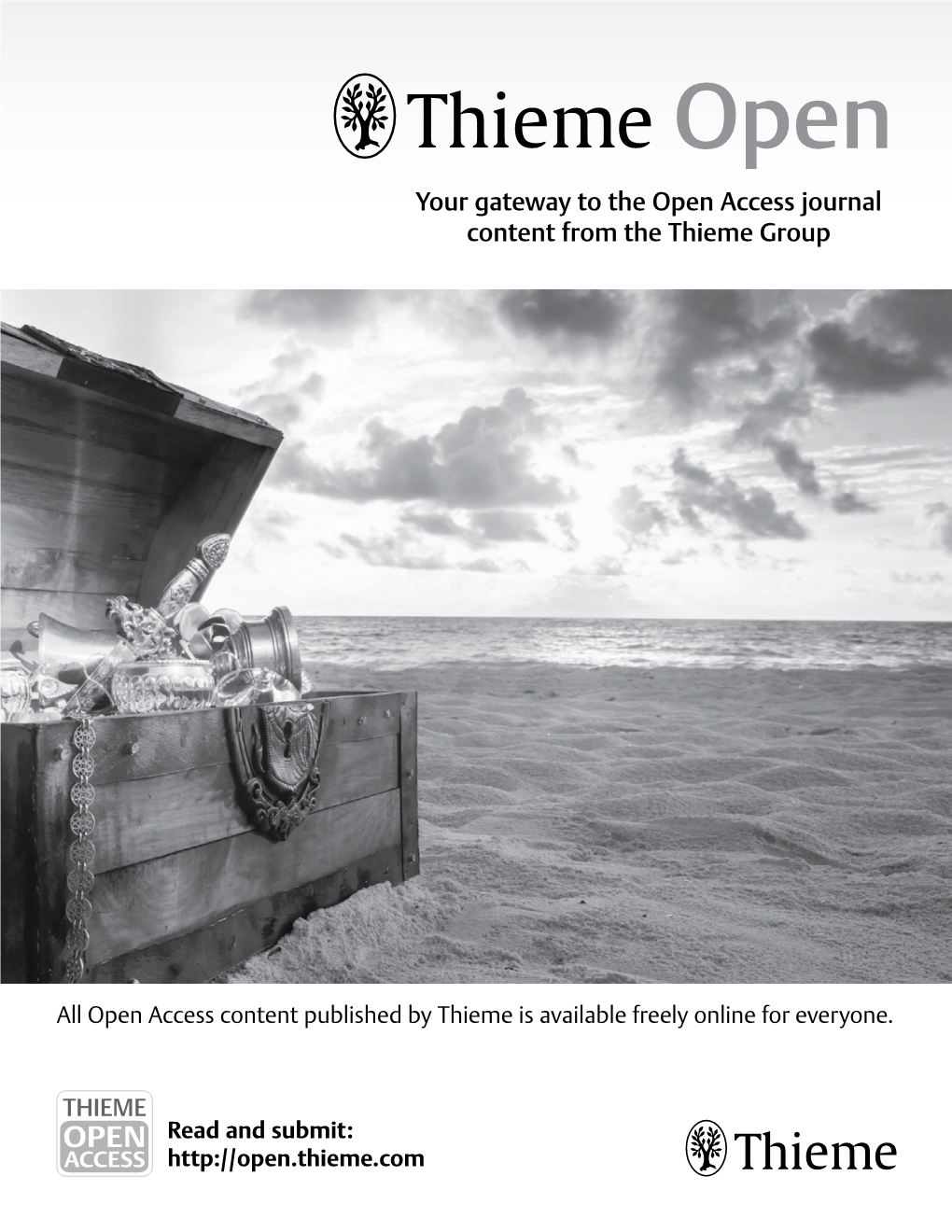 Your Gateway to the Open Access Journal Content from the Thieme Group