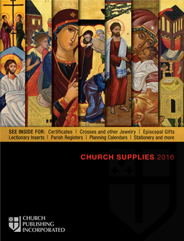 CHURCH SUPPLIES 2016 Calendars