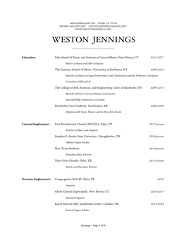 Weston Jennings