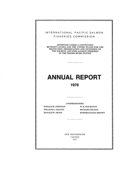 Annual Report 1976